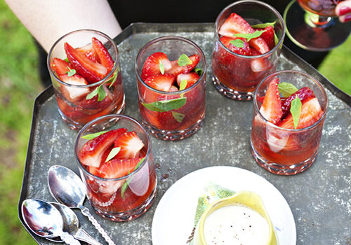 Wattleseed Balsamic Strawberries
